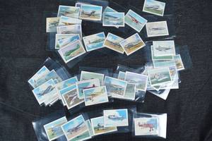 lot 185 image: 1940s Aircraft Trading Cards - Wings Cigarettes Series
