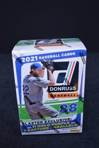 lot 189 image: Baseball Cards - Donruss 2021 Blaster Box (88 Cards)