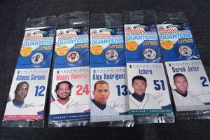 lot 192 image: Colorized Statehood Quarters - Signature Series Baseball Legends Set