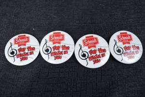 lot 194 image: Pins - Schmidt Beer - For the Music in You