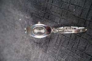 lot 311 image: Gucci Oval Stainless Steel Bracelet Watch