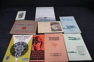 lot 329 image: Pamphlets & Books - Wright Typhoon Engine, Curtiss-Wright Courses