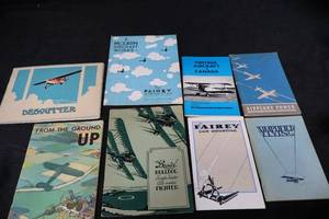 lot 330 image: Vintage Aviation Booklets - Desoutter & Simplified Flying
