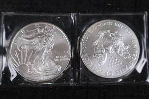 lot 352 image: American Silver Eagle - United States Mint 1 oz Fine Silver (2011)