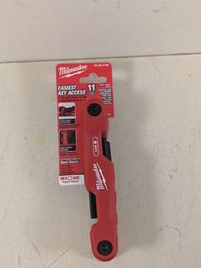 lot 10 image: NEW MILWAUKEE HEX KEY SET