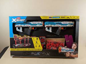 lot 16 image: ZURO XSHOT ELECTRIC TARGET BATTLE PACK