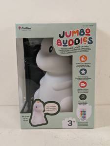 lot 32 image: JUMBO BUDDIES SQUEEZABLE LIGHT-UP DINO