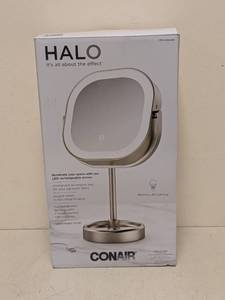 lot 87 image: CONAIR HALO LED RECHARGEABLE MIRROR