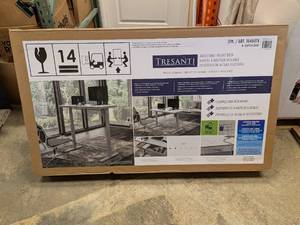 lot 71 image: TRESANTI ADJUSTABLE HEIGHT DESK