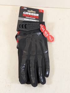 lot 95 image: GREASE MONKEY LARGE BONES XTREME GLOVES