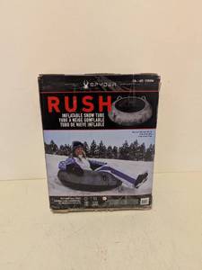 lot 163 image: NEW SPYDER RUSH INFLATABLE SNOW TUBE