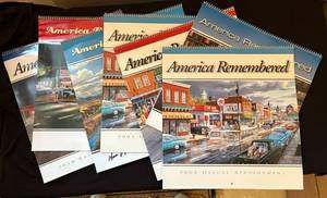 lot 9 image: Ken Zylla Lot of 7 Calendars