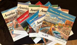 lot 11 image: Ken Zylla Lot of 8 Calendars