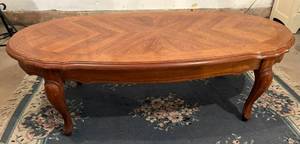 lot 35 image: Wood Coffee Table