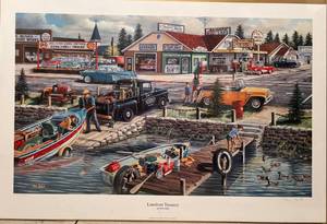 lot 14 image: Ken Zylla Print Lakefront Treasury