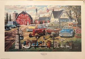 lot 15 image: Ken Zylla Print Bumper Crop