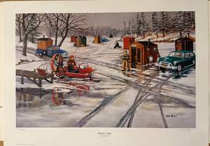 lot 21 image: Ken Zylla Print January Thaw