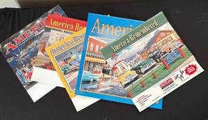 lot 62 image: Ken Zylla Calendars Lot of 5