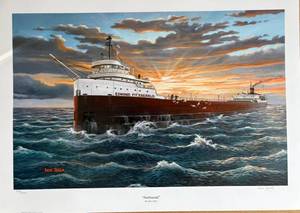 lot 72 image: Ken Zylla print Norbound