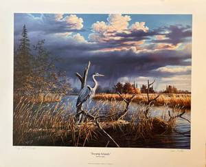 lot 80 image: Ken Zylla print Swampy Islands