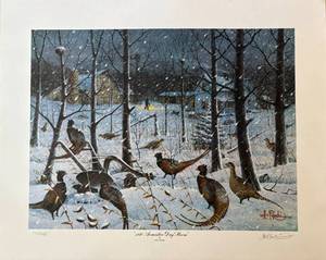 lot 82 image: Les Kouba print 1940 Armistice Day Storm