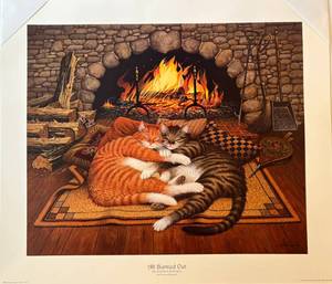 lot 83 image: Charles  Wysocki print All Burned Out