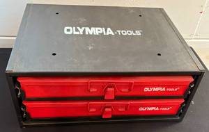 lot 108 image: Olympia Tools 2-Drawer Organizer with Hardware