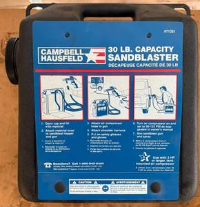 lot 111 image: Campbell Hausfeld Sandblaster