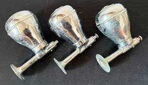 lot 121 image: Vintage Metal Soap Pumps