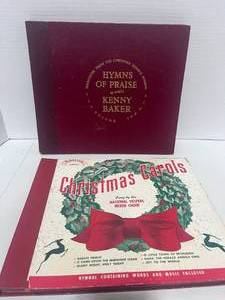 lot 76 image: Vintage 78rpms. Christmas Carols and Hymns of Praise sung by Kenny Baker Vol 2