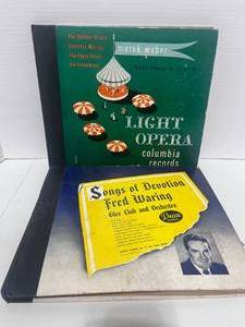 lot 77 image: Vintage 78rpms. Light Opera and Fred Waring Songs of Devotion