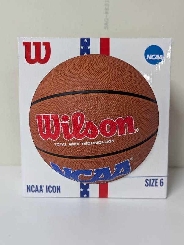 lot 301 image: Wilson NCAA 28.5 Basketball - Brown - IndoorOutdoor