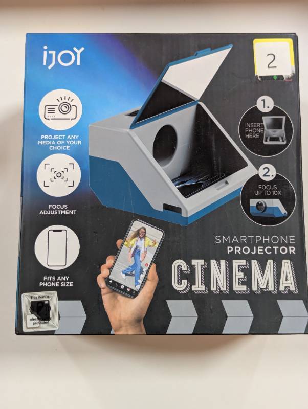 lot 2 image: iJoy Smartphone Projector Cinema