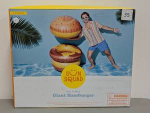 lot 35 image: SUN SQUAD BURGER FLOAT