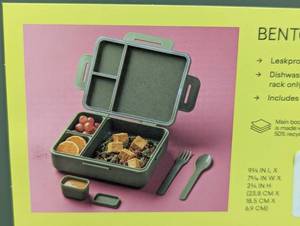 lot 10 image: Adult Bento Boxes - All In Motion - Sage