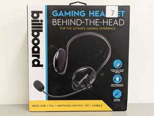 lot 8 image: Billboard Behind-the-Head Gaming Headset