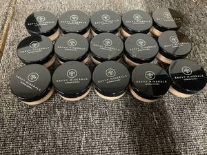 lot 56 image: Lot of 15 Savvy Minerals by Young Living Foundation Warm No. 1 5g Each