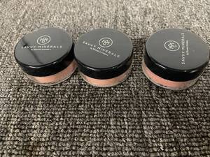 lot 63 image: Set of 3 Savvy Minerals by Young Living Blush Powders 1.8g Each