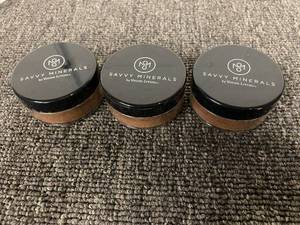 lot 80 image: Lot of 3 Savvy Minerals By Young Living Foundation Dark No. 4