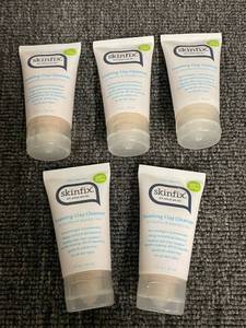 lot 153 image: Set of 5 Skinfix Foaming Clay Cleanser 1oz Tubes