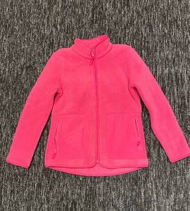 lot 159 image: Talbots Womens Petite Pink Fleece Zip-Up Jacket