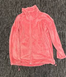 lot 163 image: Pink Fleece Zip-Up Jacket with Pockets