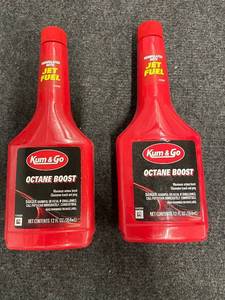 lot 217 image: 2 Bottles Kum & Go Octane Boost Fuel Additive 12oz
