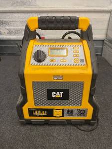 lot 226 image: CAT Power Station Jump Starter with Air Compressor and Outlets