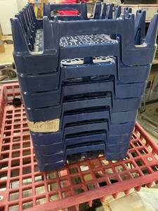 lot 254 image: Stack of Wisopak and Pepsi-Cola Plastic Bottle Crates