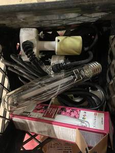 lot 256 image: Hortilux High Pressure Sodium Grow Bulb with Socket and Power Cord