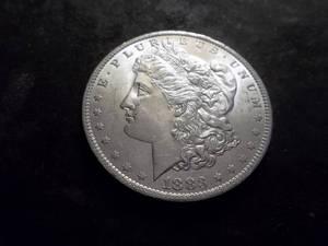 lot 7 image: 1883 O Morgan Silver Dollar