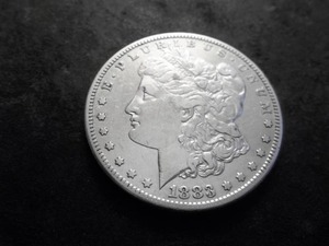 lot 8A image: 1883 S Morgan Silver Dollar