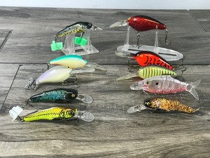 lot 203 image: Lot of 10 Fishing Lures - see description for more info info
