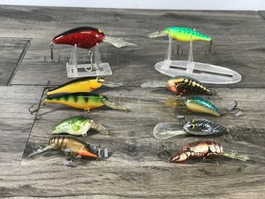 lot 210 image: Lot of 10 Fishing Lures - see description for more info
